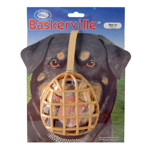 Φίμωτρο σκύλου Πλαστικό Baskerville Wide Fit (no.12)