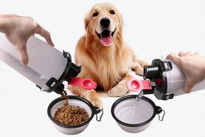 Φορητό παγούρι 2 σε 1 Food & Water