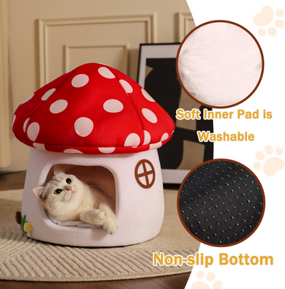 Φωλιά σκύλου-γάτας MUSHROOM