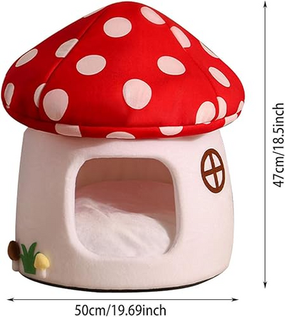 Φωλιά σκύλου-γάτας MUSHROOM