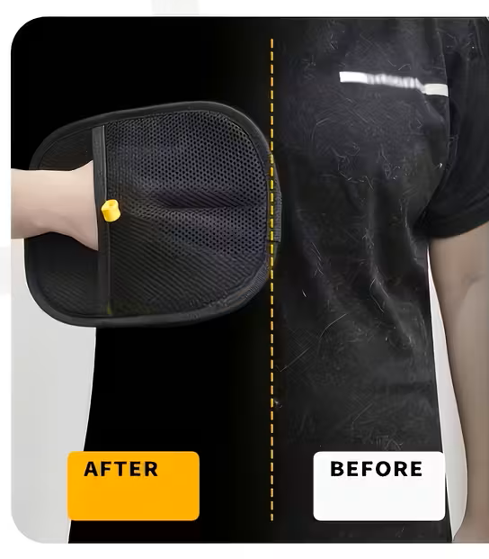 Γάντι Αφαίρεσης Τριχών Γάτας & Σκύλου από επιφάνειες CLEAN IT