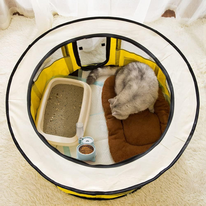 Υφασμάτινο Πάρκο Περιορισμού σκύλου-γάτας Style