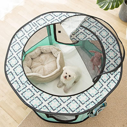 Υφασμάτινο Πάρκο Περιορισμού σκύλου-γάτας Style