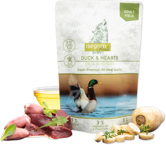 Κονσέρβα για σκύλους φακελάκι ISEGRIM (410gr)