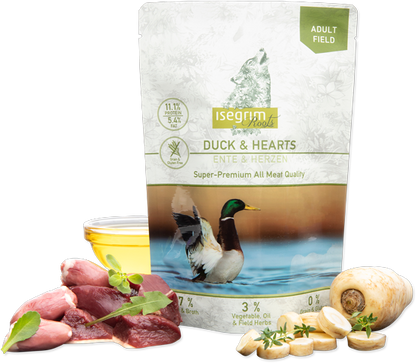Κονσέρβα για σκύλους φακελάκι ISEGRIM (410gr)