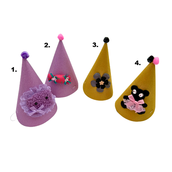 Kαπελάκι Γενεθλίων σκύλου γάτας Cute Pet Party Hat