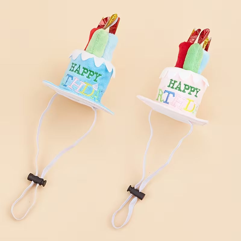 Kαπελάκι Γενεθλίων σκύλου γάτας CAKE ONE (πολλά χρώματα)
