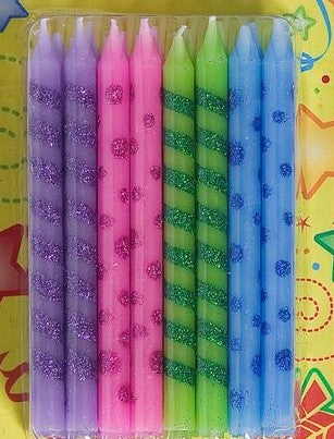 Κεράκι γενεθλίων σκύλου γάτας Glitter