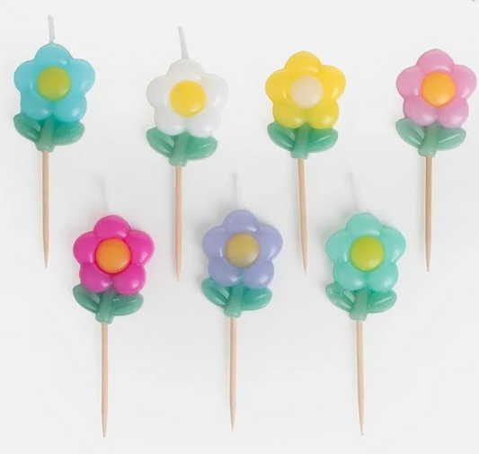 Κεράκι γενεθλίων σκύλου γάτας MINI FLOWER