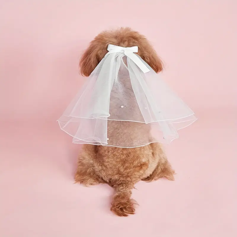 Κοκκαλάκι μαλλιών σκύλου Wedding Veil