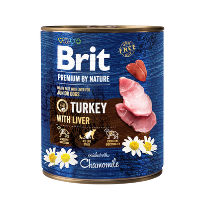 Κονσέρβα για σκύλους BRIT Premium by Nature (πολλές γεύσεις)