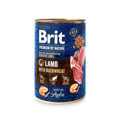 Κονσέρβα για σκύλους BRIT Premium by Nature (πολλές γεύσεις)