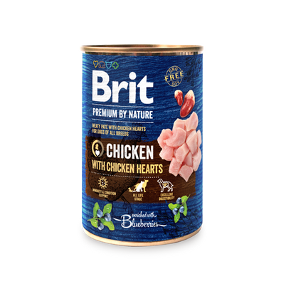 Κονσέρβα για σκύλους BRIT Premium by Nature (πολλές γεύσεις)