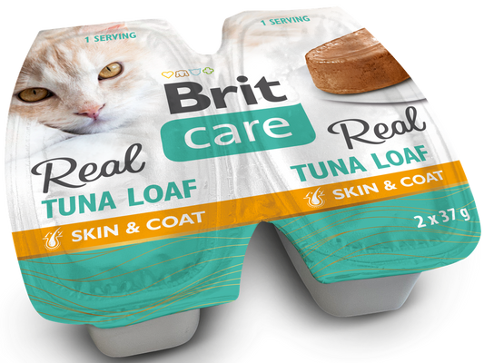 Κονσέρβα για γατες BRIT Care® Kεσεδάκι Loaf (2x37gr)