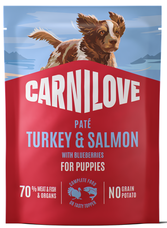 Κονσέρβα για σκύλους φακελάκι CARNILOVE Pate (300gr) Πολλές γεύσεις