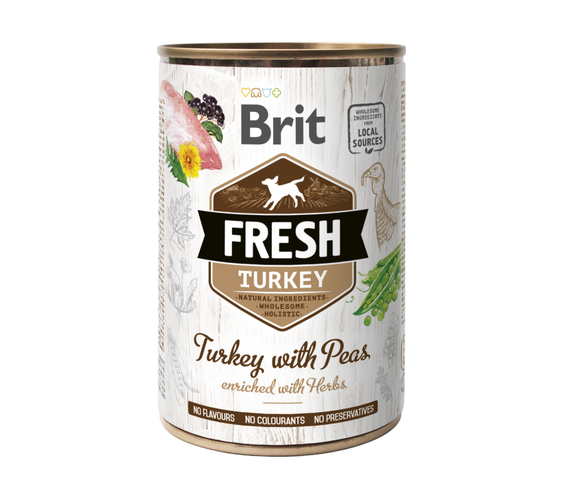 Κονσέρβα σκύλου Brit Fresh (400g)
