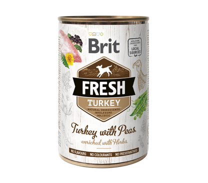 Κονσέρβα σκύλου Brit Fresh (400g)