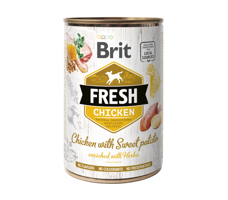 Κονσέρβα σκύλου Brit Fresh (400g)