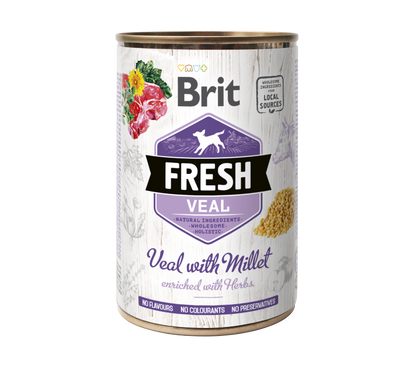 Κονσέρβα σκύλου Brit Fresh (400g)