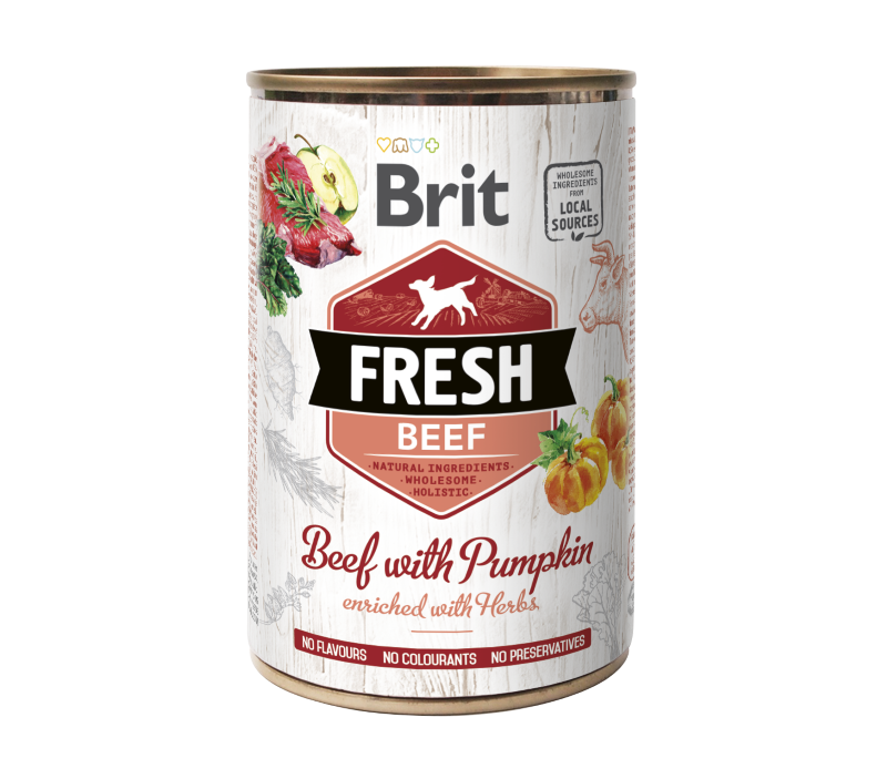 Κονσέρβα σκύλου Brit Fresh (400g)