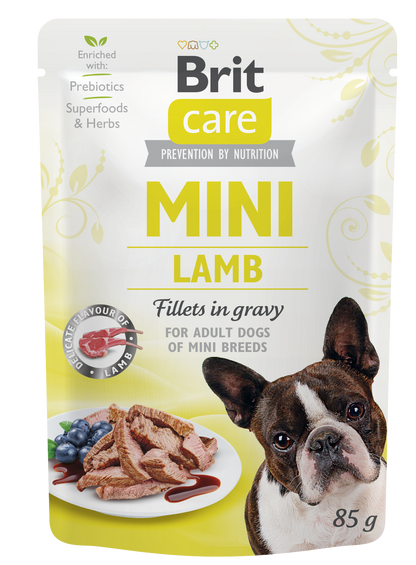 Κονσέρβα σκύλου φακελάκι Brit Care Mini (85gr)