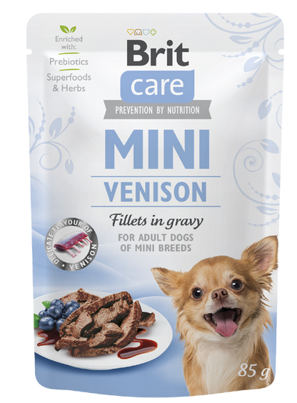 Κονσέρβα σκύλου φακελάκι Brit Care Mini (85gr)