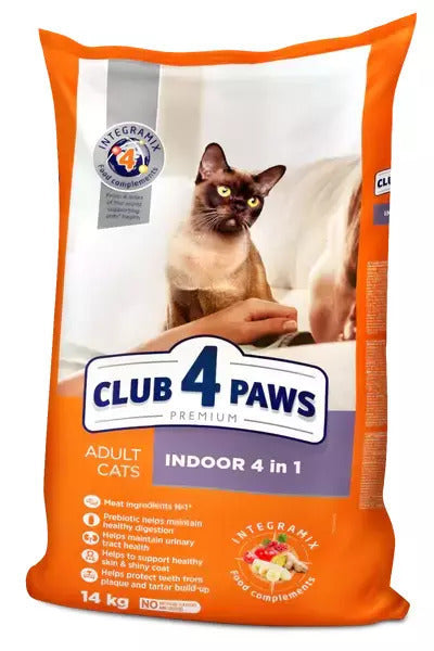 Ξηρά τροφή γάτας CLUB FOR PAWS Κοτόπουλο (14kg)