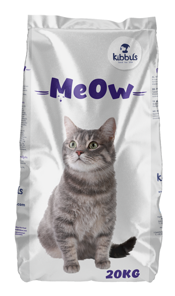 Ξηρά τροφή γάτας Meow (20kg)