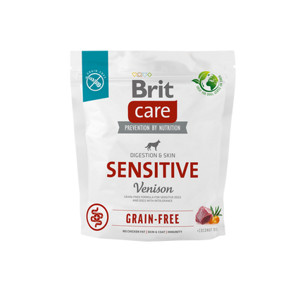 Ξηρά τροφή σκύλου Brit Care SENSITIVE Ελάφι