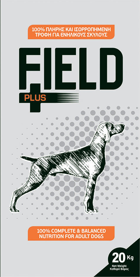 Ξηρά τροφή σκύλου Field Plus+ (20kg)