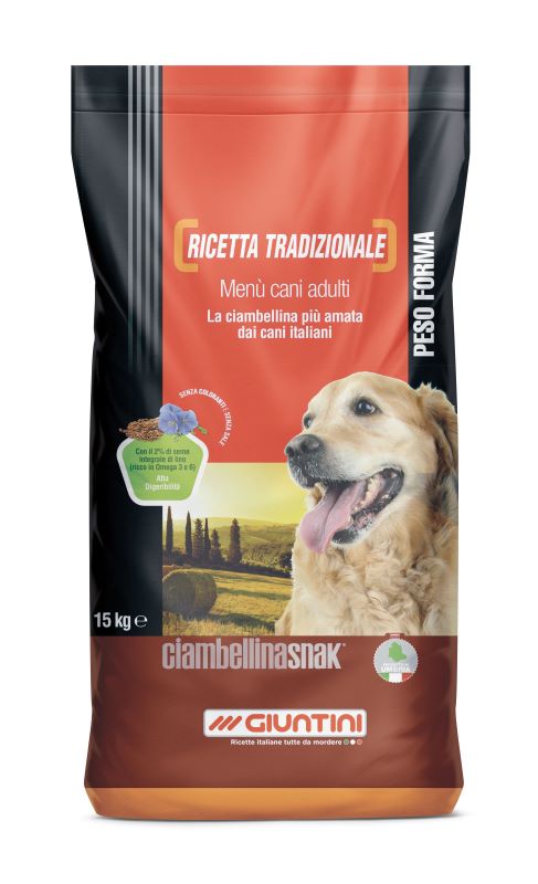 Ξηρά τροφή σκύλου Ciambellina (15kg)