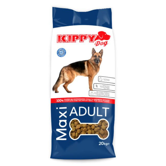 Ξηρά τροφή σκύλου Kippy Dog Adult MAXI (20kg)