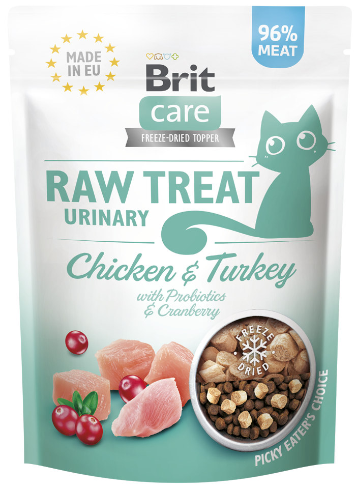 Λιχουδιά γάτας Brit Care Raw Treats (40gr)