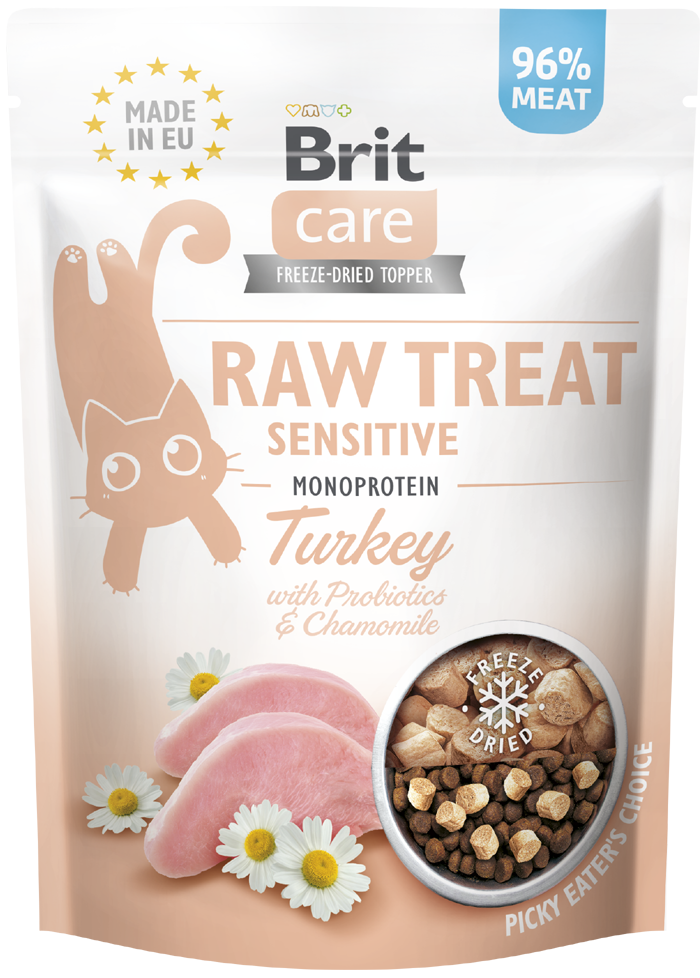 Λιχουδιά γάτας Brit Care Raw Treats (40gr)