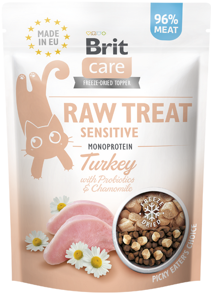 Λιχουδιά γάτας Brit Care Raw Treats (40gr)