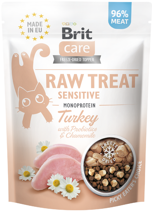 Λιχουδιά γάτας Brit Care Raw Treats (40gr)