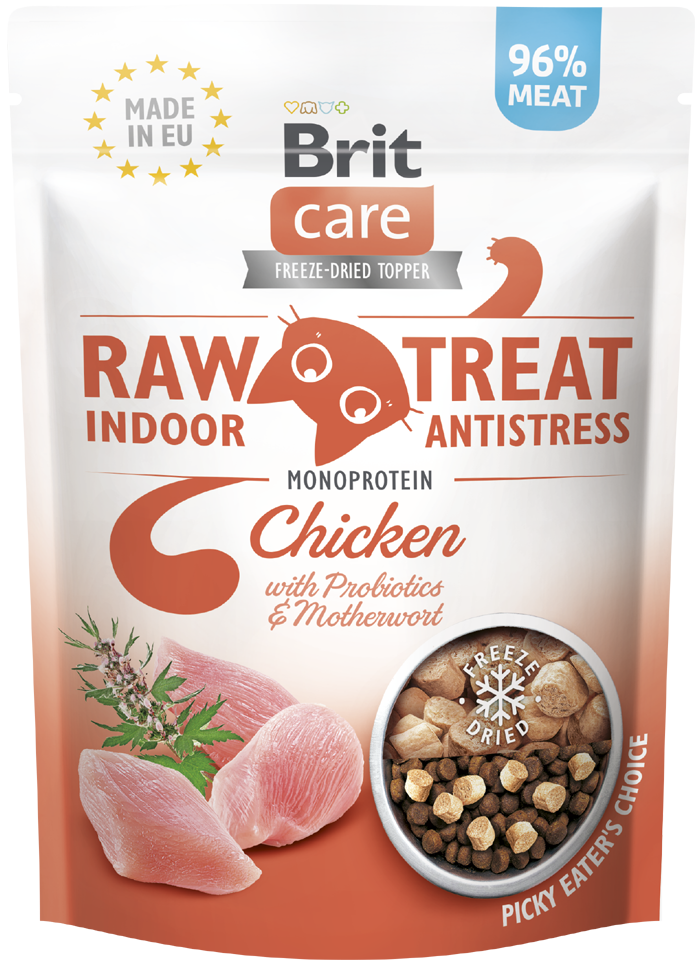 Λιχουδιά γάτας Brit Care Raw Treats (40gr)
