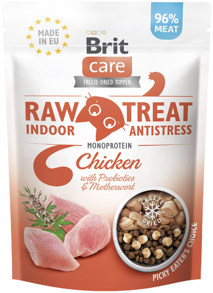 Λιχουδιά γάτας Brit Care Raw Treats (40gr)