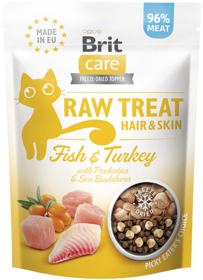 Λιχουδιά γάτας Brit Care Raw Treats (40gr)