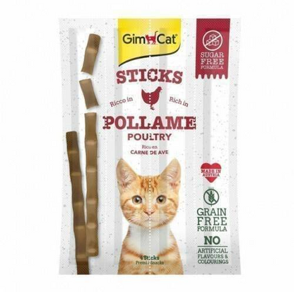 Λιχουδιά γάτας Sticks GimCat