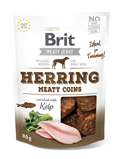 Λιχουδιά σκύλου Brit Care Jerky Snacks (80gr) (πολλές γέυσεις)