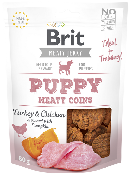 Λιχουδιά σκύλου Brit Care Jerky Snacks (80gr) (πολλές γέυσεις)