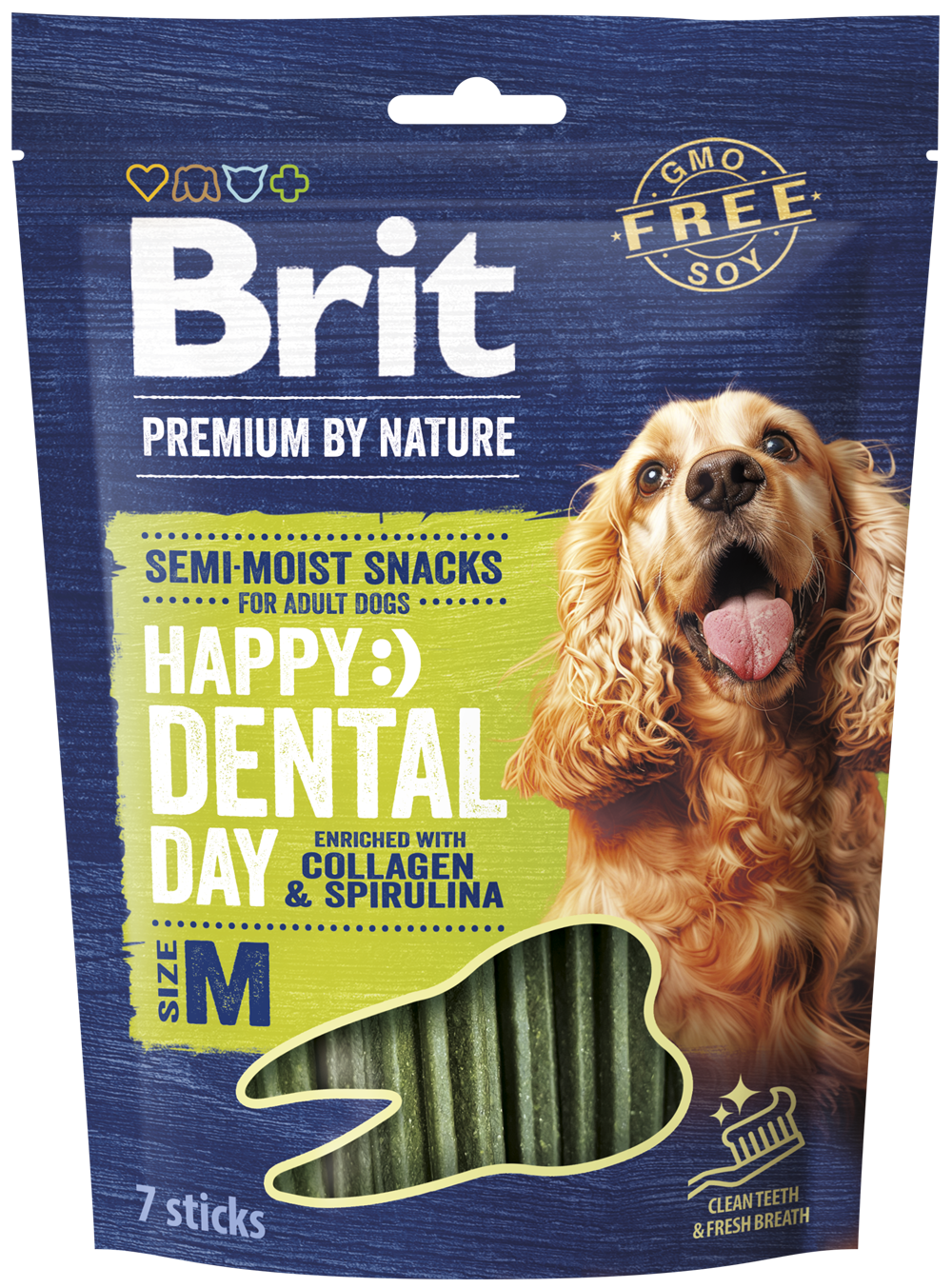 Λιχουδιά σκύλου Brit Premium by Nature Dental Day (180gr)