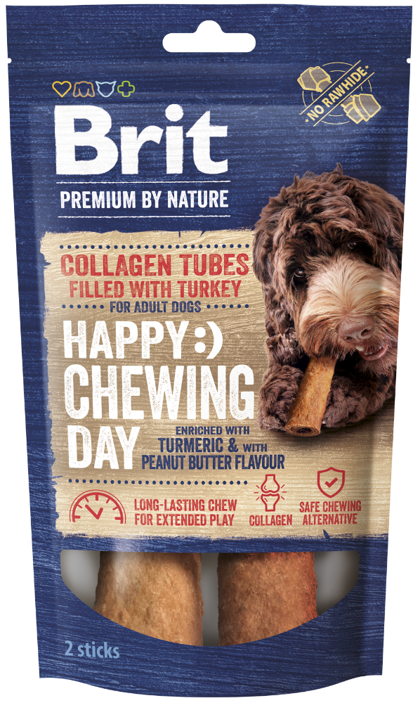 Λιχουδιά σκύλου Brit Premium by Nature Happy Chewing Day