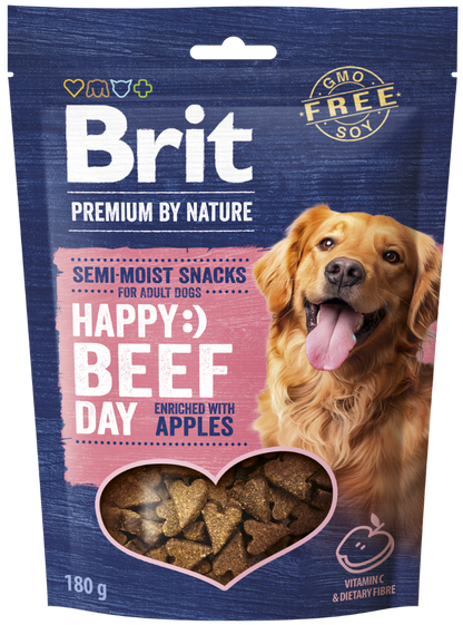 Λιχουδιά σκύλου Brit Premium by Nature Happy Day (180gr)
