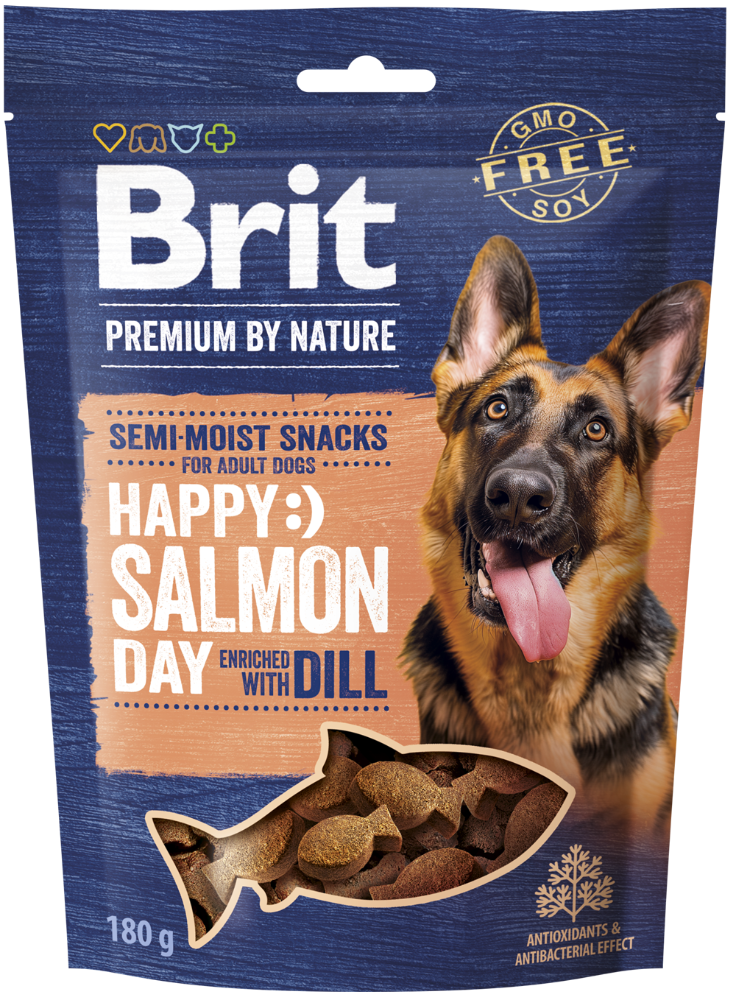 Λιχουδιά σκύλου Brit Premium by Nature Happy Day (180gr)