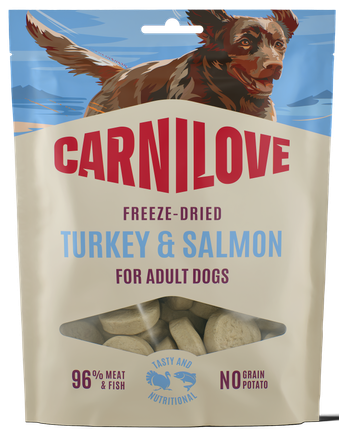 Λιχουδιά σκύλου Carnilove Freeze Dried (60gr)