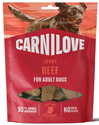 Λιχουδιά σκύλου Carnilove Meat Jerky (100gr)