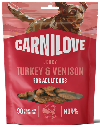 Λιχουδιά σκύλου Carnilove Meat Jerky (100gr)