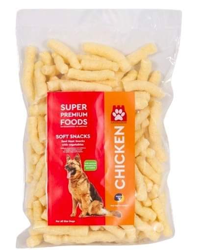 Λιχουδιά σκύλου Soft Snack ΓΑΡΙΔΑΚΙΑ (80γρ)